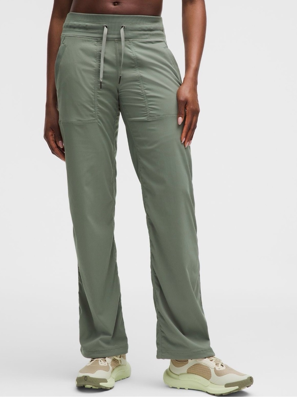 NWOT lululemon Dance Studio Mid-Rise Pant - Forest Green size 4